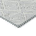 thumbnail image 4 of Addison Rugs Chantille Indoor/Outdoor Transitional Diamonds Silver Washable Round Rug, 8' x 8', 4 of 6