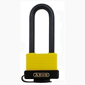 Abus 70/45HB-63 KD Yellow/Black Padlock, Keyed Different