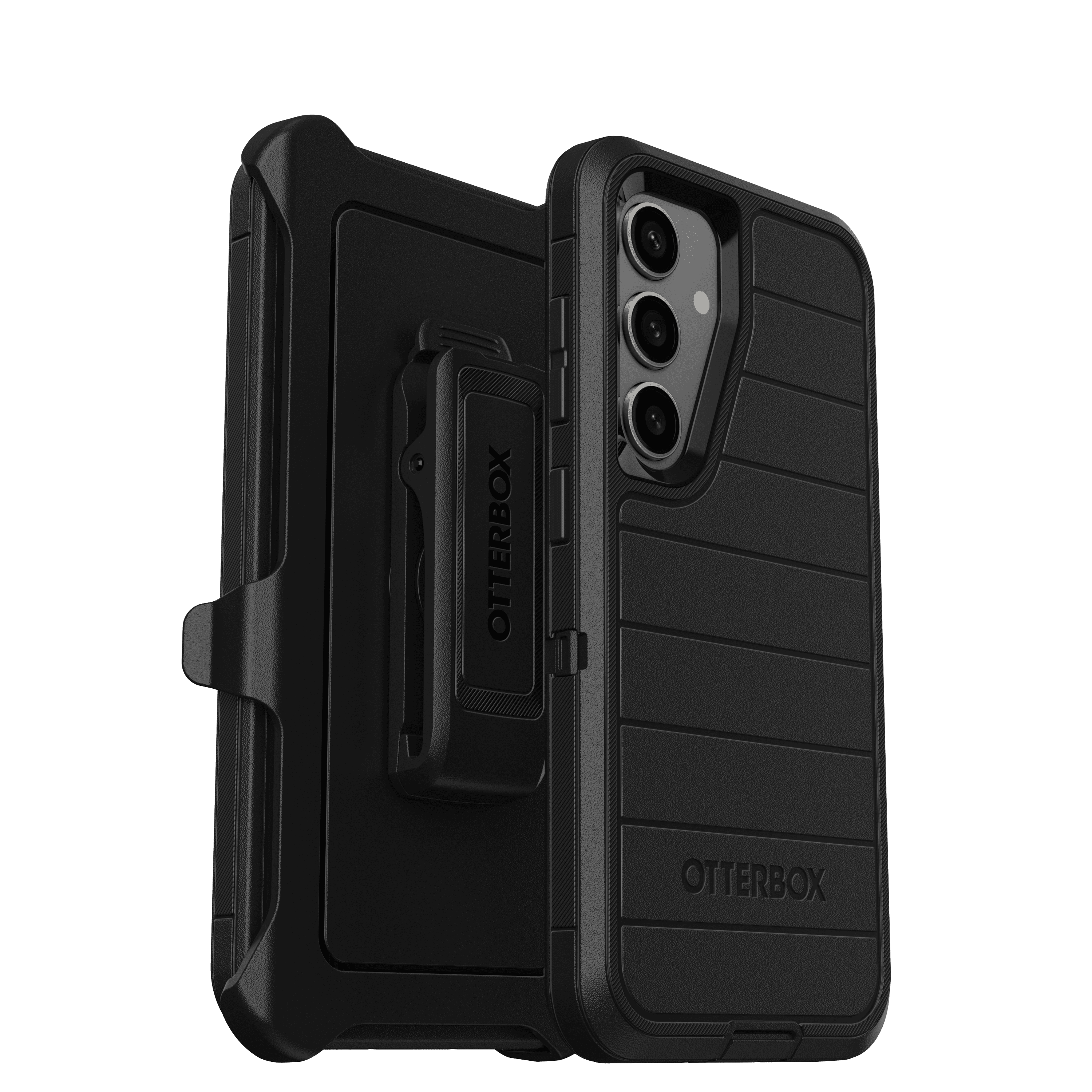 OtterBox Defender Series Rugged Cell Phone Case for Samsung Galaxy S24, Black