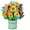 Sunflower, variant on Get Well Soon Flower Pop Up Card, 3D Flower Bouquet Greeting Cards For Women for All Occasion, Mother's Day, Birthday Card for Mom, Thinking of you, Teacher Appreciation Gift