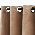 thumbnail image 4 of vidaXL Curtains 2 Pcs Roller Blackout Curtains Window Blinds with Rings Velvet, 4 of 5