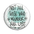 thumbnail image 2 of Bingfone Not All Who Wander Are Lost1 Spare Tire Cover Weatherproof Universal Wheel Protectors For Rv Camper Travel Trailer Suv Truck 17 Inch, 2 of 9