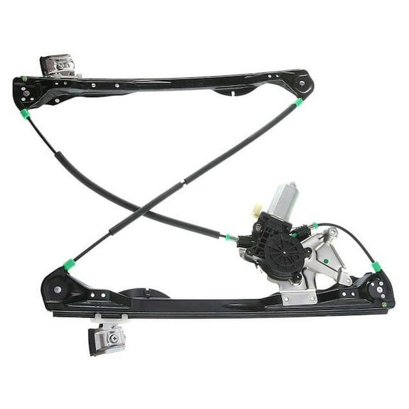 Power Window Regulator and Motor Assembly 1 - Compatible with 2000 - 2007 Ford Focus 2001 2002 2003 2004 2005 2006