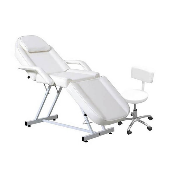 Camilla para Masajes Spa Faciales Vanlig Color blanco