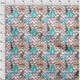 thumbnail image 4 of oneOone Cotton Cambric Dark Peach Fabric Beach Fabric For Sewing Printed Craft Fabric By The Yard 42 Inch Wide, 4 of 4