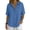 T10-Blue, variant on Women'S T Shirts Short Sleeve Tee Turn Down Collar Solid Color T Shirt Soft Wear 2Xl Watermelon Red