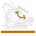 thumbnail image 3 of For 11-16 F-Series Super Duty Truck Radiator Support Lower Crossmember Tie Bar, 3 of 4