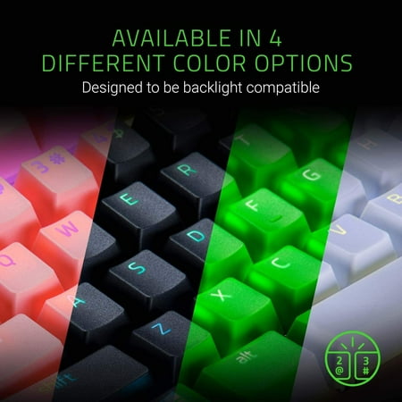Razer PBT Keycap Upgrade Set -Backlight Compatible -Superior PBT Material- Green