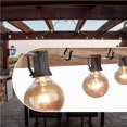 thumbnail image 2 of Naiovety Gancho de luz de cadena de 20 piezas con hebilla de seguridad Percha Q roscada Tornillo de techo de metal resistente para plantas al aire libre Iluminación y accesorios Naiovety HA036557-00, 2 of 6