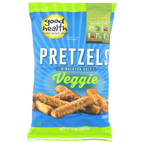 Good Health Pretzels Himalayan Salt Veggie, 8 Oz