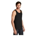thumbnail image 4 of District Young Men's Sleeveless The Concert Cotton Tank Black X-Small, 4 of 6
