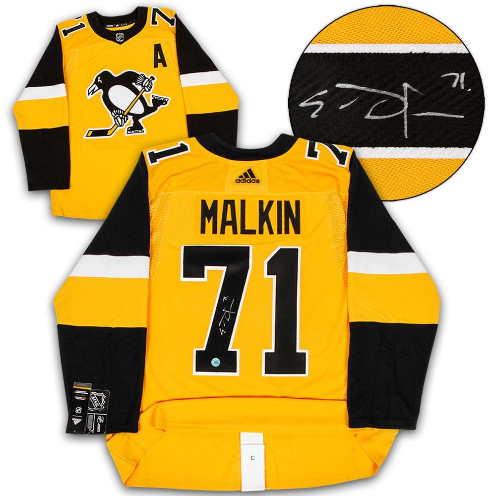 Autographed penguins jersey discount