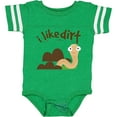 thumbnail image 3 of Inktastic I Like Dirt Earthworm Boys or Girls Baby Bodysuit, 3 of 5