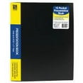 thumbnail image 2 of C-Line® Bound Sheet Protector Presentation Book, 12 Pockets, 8 1/2" x 11", Black, Pack Of 6, 2 of 2