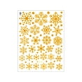 thumbnail image 2 of 8 Sheets Gold Snowflake Window Clings Decor,Farmhouse Rustic Xmas Snowflake Decorations for Christmas Indoor Home School Office Classroom Kids Winter Holiday Party,23.6x17.7inch, 2 of 5