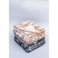 thumbnail image 3 of Faux Sherpa Reversible Throw P&R - Soft, Lightweight Fleece Blanket Desert Tan 50"x65"- Throw, 3 of 5
