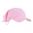 thumbnail image 3 of Pañuelo tipo bandana para mujer, gorro multifuncional, turbante para la cabeza, ideal para el verano y el trabajo. Rosa, 3 of 9