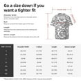 thumbnail image 5 of Kdxio Men's Hawaiian Shirt for Men Short Sleeve Shirt Snake Summer Casual Holiday Beach Button Down T-Shirts, 5 of 7