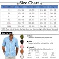 thumbnail image 2 of Yiaimeir Retro Casual Loose Fitting Short Sleeved Shirt Fashion Standing Collar Top Shirt,Size S-3XL, 2 of 4