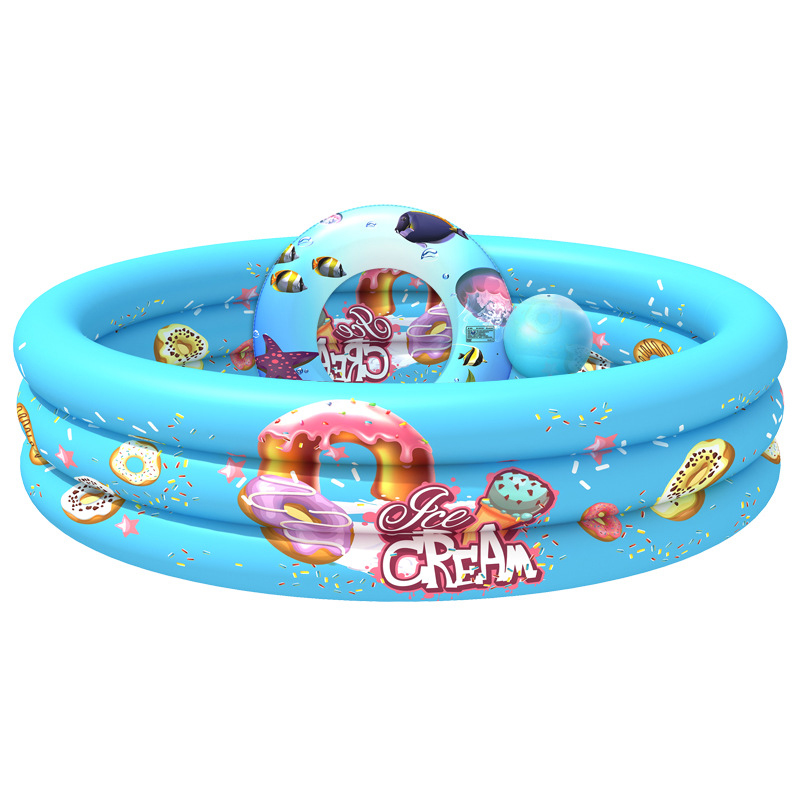 square inflatable pool