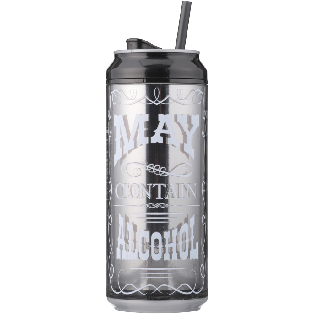 Cool Gear® 16 fl. oz. Can Tumbler with Bonus Straw