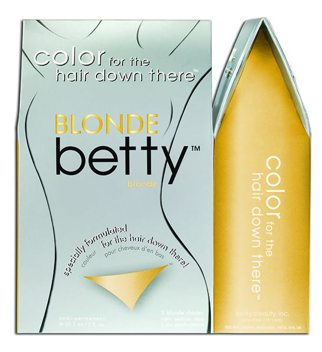 Brown Betty - Color for the Hair Down There Kit - Walmart.com