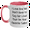 White/Pink, variant on Funny Sailor Gifts for Mom's Special Day - 'I Love How We Don't Have To Say Out Loud That I'm Your Favorite Sailor' Two Tone Coffee Mug, Gifts from Men to Women, Family, Coworkers