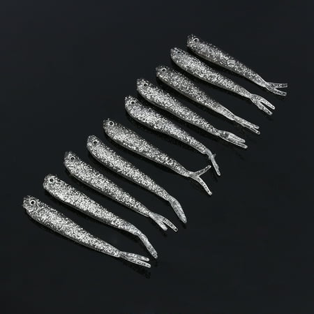 Realistic Saltwater Fishing Lures Set 10PCS 7.5cm Soft Bait Swimbaits