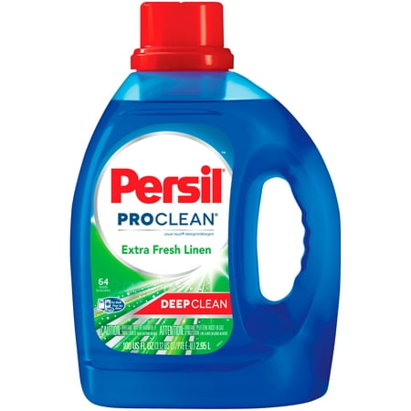 Persil ProClean Liquid Laundry Detergent, Extra Fresh Linen, 100 Fluid Ounces, 64 (Best 100 Vg E Liquid)
