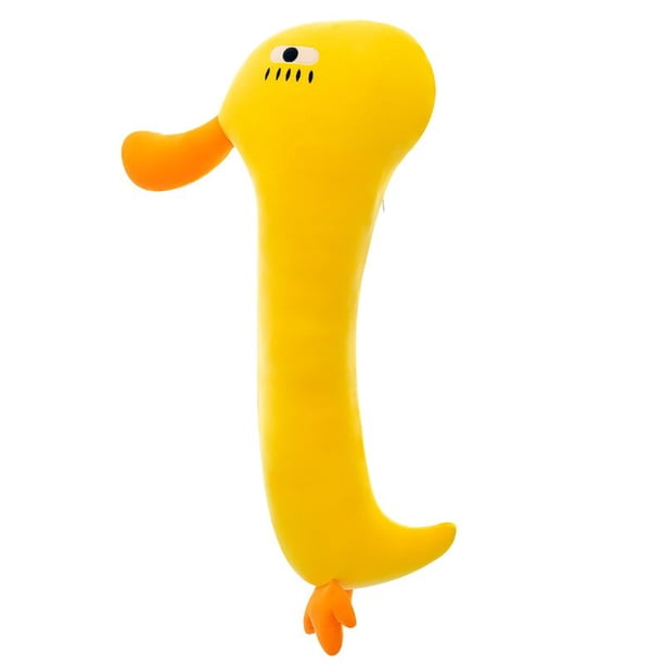 2022 Cute / Soft / Long Duck Plush Toy / Long Yellow Duck Pillow / Doll / Children's Birthday Gift / Christmas Giftyellow100cm Deng Xun unisex