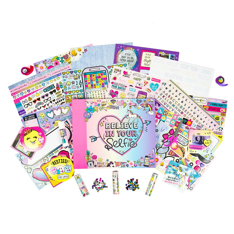 Just My Style Doodle Your Own Scrapbook & Cards, Arts & Crafts Kit, 6+ 