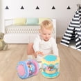 thumbnail image 3 of Dvkptbk Infant Toy Carousel Hand Drum Light Music Early Education Children's Toy, 3 of 7