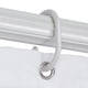 thumbnail image 1 of Cortina de ducha de baño de poliéster blanco y negro elegante cortina de baño impermeable a prueba de moho Unbranded 3112200066712, 1 of 7