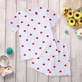 thumbnail image 2 of UAYOTSE 1T 2T 3T 4T 5T Toddler Girl Summer Clothes Set Short Sleeve T-shirt Tops Floral Bottom Pants Little Kids Outfits 2Pcs,Sizes 2-3 Years, 2 of 6