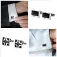 thumbnail image 4 of Jiibva 6Pairs/Set Cufflinks Set Fashion Shirt Cufflink Classic Business Shirt Cuff Links Elegant Tuxedo Cufflinks for Wedding Business, 4 of 7