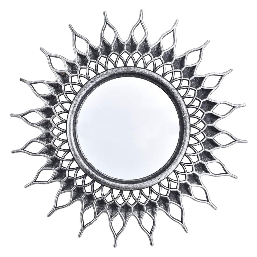Nordic Wall Hanging Mirror Accent Round Makeup Mirrors for Corridor