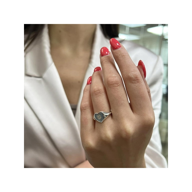 Gucci heart 2024 ring size 6
