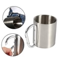 thumbnail image 3 of Taza de Vije de Gran Capacidad de Acero Inoxidable Consa, Fácil de Transportar Para Acampo, Hacer Caminatas, Ir de Compras, Hecha de Acero de Alimentaria, Diseño DE, 3 of 7