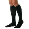 Jobst for Men Casual Closed Toe 20-30 Knee High Compression Socks Black XLarge Full