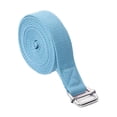 thumbnail image 1 of Correa de yoga: correas de estiramiento para ejercicios, entrenamientos, mejora de la flexibilidad y entrenamiento de fuerza, 1 of 5