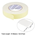 thumbnail image 2 of Uxcell 30mm Wide 1mm Thick 10m Long Self Adhesive EVA Sealing Foam Tape 2 Count, 2 of 6