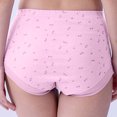 thumbnail image 4 of Plus Size Women's Cotton Panties, Floral Comfort Soft Underwear Full Coverage Panty,Comfy Cotton Granny Panties Full Cut for Old Lady, 4 of 4