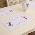 thumbnail image 5 of Chirstmas Embroidered Placemat Traycloth Table Decor XMAS Christmas Tableware PD, 5 of 5