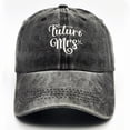 thumbnail image 2 of Embroidered Future Mrs Ladies Baseball Cap - Vintage Style, Cotton, Adjustable, Fit for Outdoor, Fishing, Travel & Everyday Stylish Wear, 2 of 6