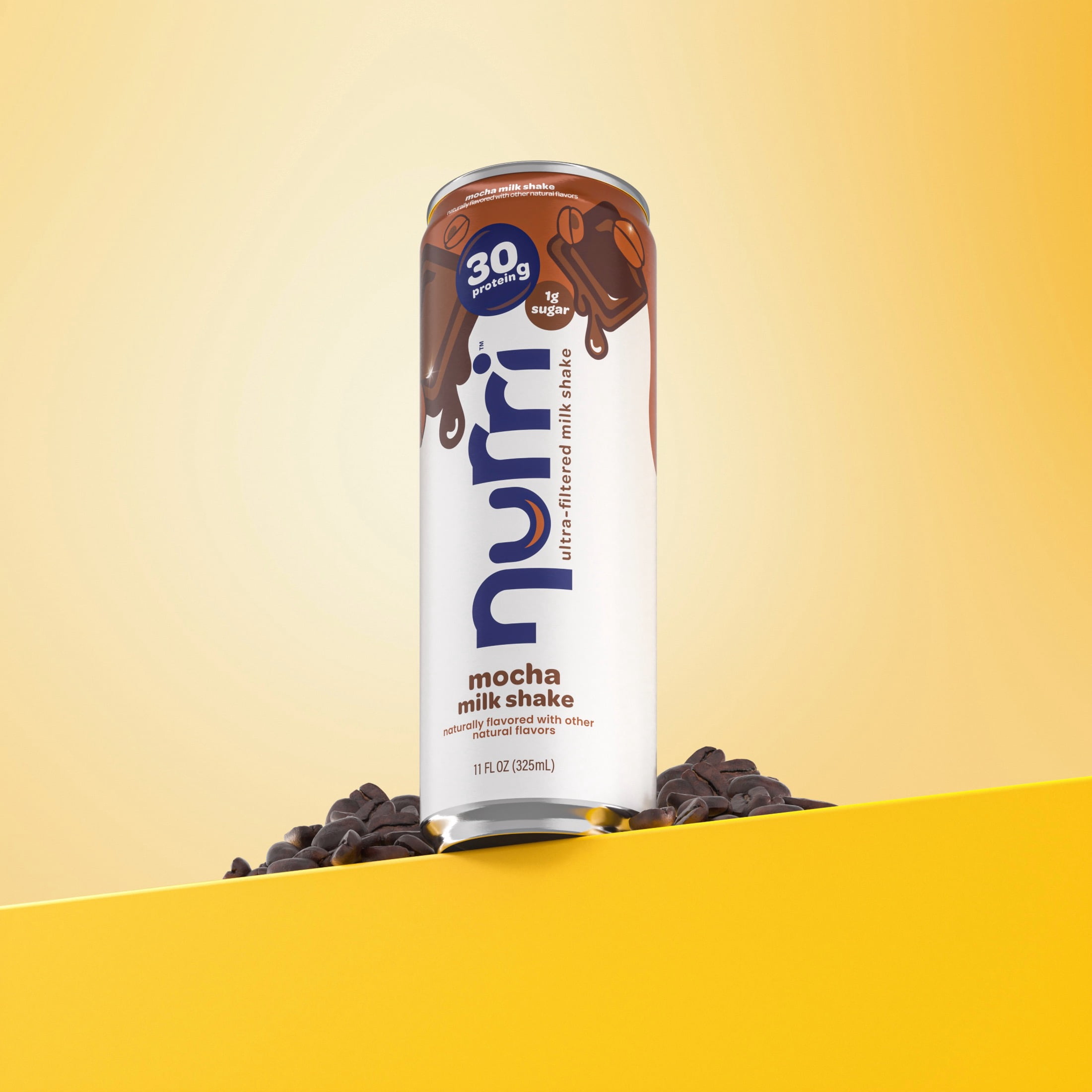 Nurri Ultra-Filtered Milkshake, 30g of Protein, Mocha, 11 fl oz Can
