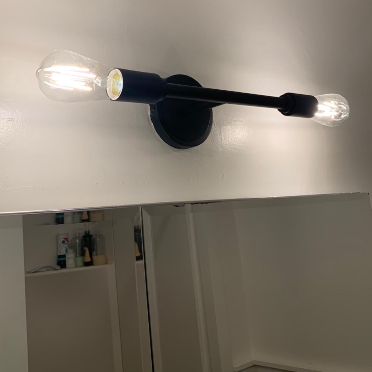 Maichis 12V Wall Sconce Lighting with 2 Bulbs, 12V Bathroom Vanity Light Fixture for RV, Motorhome, Camper