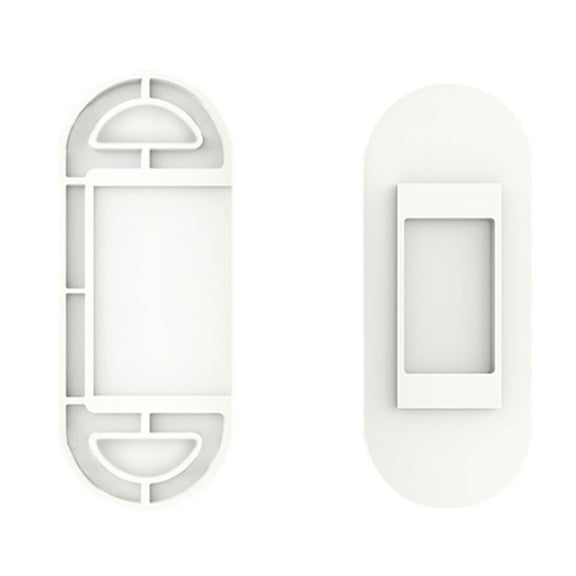 Baright Wall Mount Power Strip Holder Versatile Adhesive Socket Holder Heavy Duty Punch-Free Surge Protector for WiFi Routers Remote Control