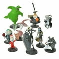 Disney The Nightmare Before Christmas 9 Pieces Deluxe Figurine Set