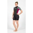 thumbnail image 4 of Hyperflex Womens Access 2.5MM Springsuit Wetsuit, Adult, Women's Purple, 6, 4 of 7