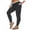 Black_#22, variant on Nokdvo Women's Leggings with Pockets Sherpa Soft Stretch High Waisted Pants Workout Fall Winter Solid ColorPants Xl-5xl,Navy 5XL